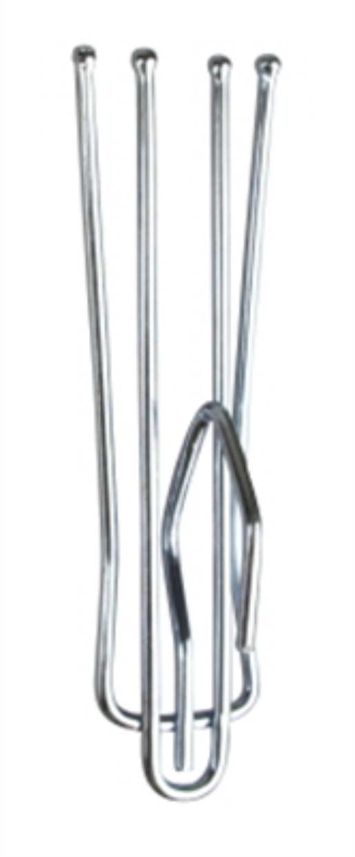 Generic Hook Curtain 4 Prong 38mm Pack 10