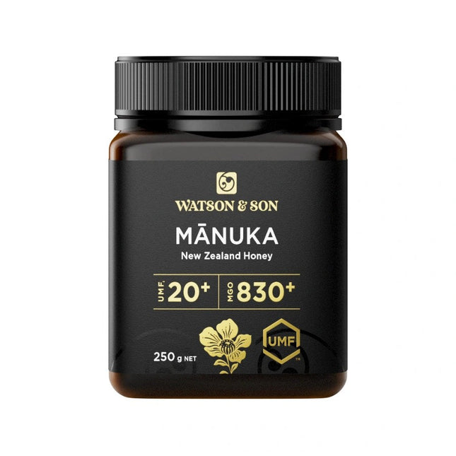 Watson and Son Manuka Honey UMF 20 Plus MGO 830 Plus 250g