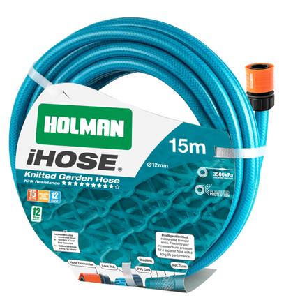 Holman iHose Heavy Duty 12mm x 15m