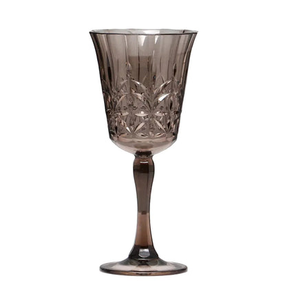 Indigo Love Pavillion Acrylic Wine Glasses Shatterproof Drinkware