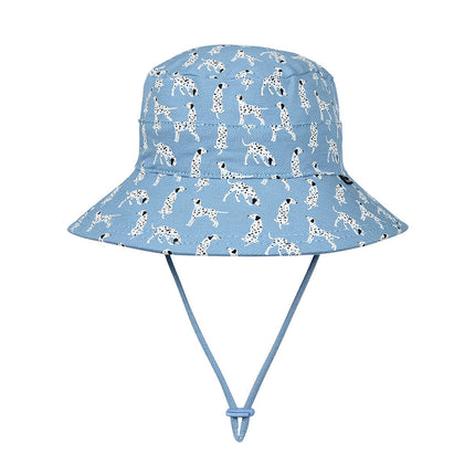 Bedhead Hats Kids Classic Bucket Hat - Dalmation Large 2-3 Years