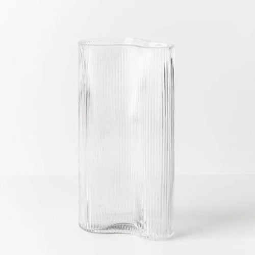 Floral Interiors Ripple Vase Curve 18X20Cm