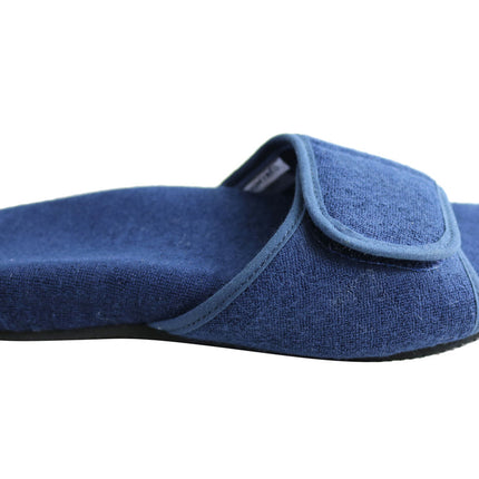 Homyped Snug 2 Womens Supportive Comfortable Open Toe Slippers Midnight Size 7