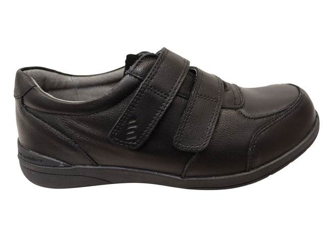 Homyped Odette Strap Orthopaedic Shoes Black