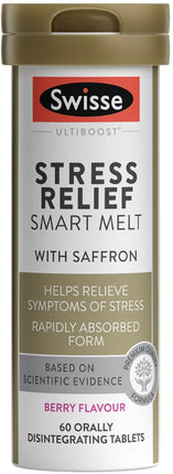Swisse Ultiboost Stress Relief Smart Melt 60 Tabs