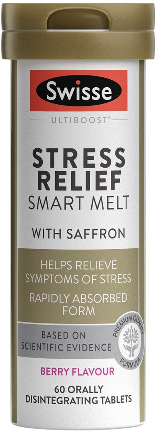Swisse Ultiboost Stress Relief Smart Melt 60 Tabs
