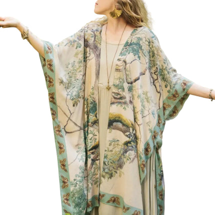Ginger Bear Boutique MOS Earth and Sky Bohemian Goddess Kimono