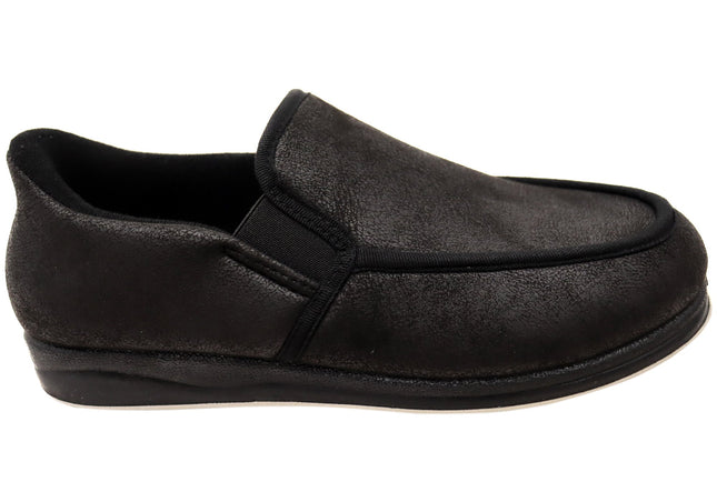 Homyped Clip In Mens Slipper Black