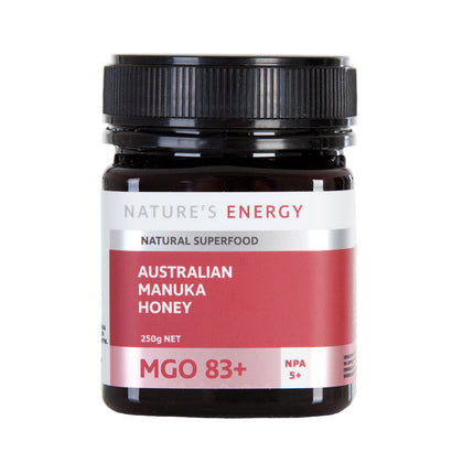 Nature's Energy Australian Manuka Honey MGO 83+ 250g