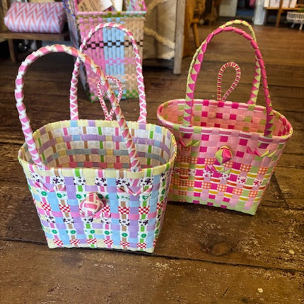 Recycled Plastic Miss Sunshine Kids Basket 20 x 15 x 18 cm
