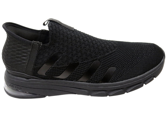 Homyped Airstep Slip On Black Size 7