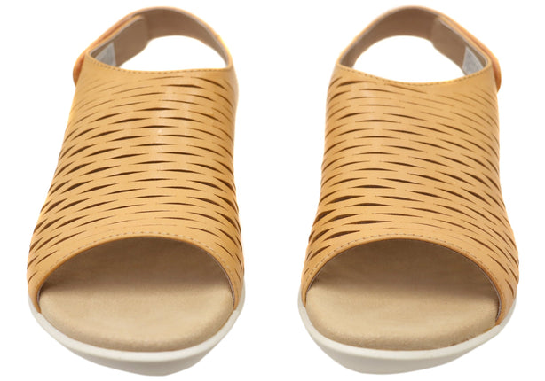 Scholl Tulsa Tan Womens Sandals Size 37