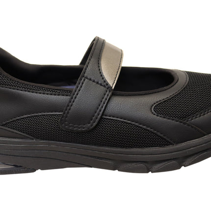 Homyped Airstep Mary Jane Shoes Black Size 9