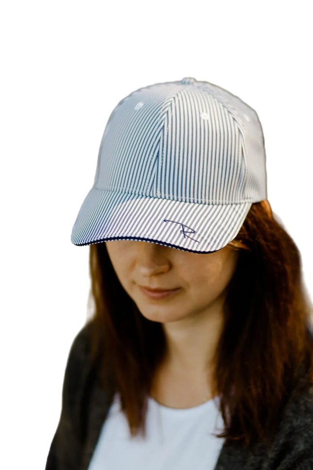 Radicool Australia Navy Stripe Upf 50+ Cap