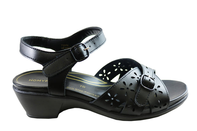 Homyped US Sandal Black Size 7