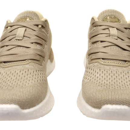 Scholl Womens Maisie Comfort Sneaker Taupe Size 37