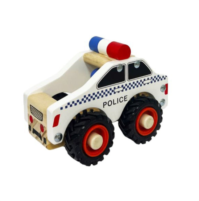 Toyslink Wooden Police Car