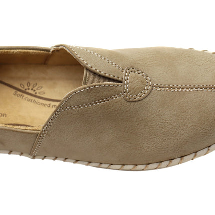 Scholl Wink Comfort Sandals in Taupe Size 40