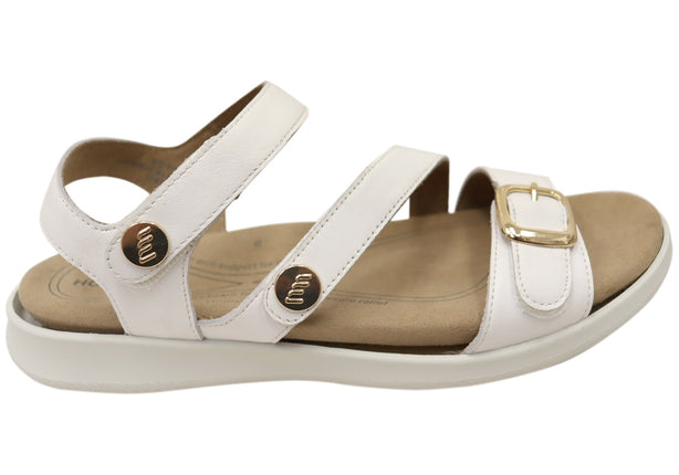 Homyped Erin Buckle Comfort Sandal White Size 10