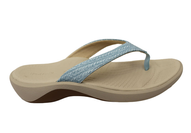 Homyped Fargo Thong in Skyblue Size 9