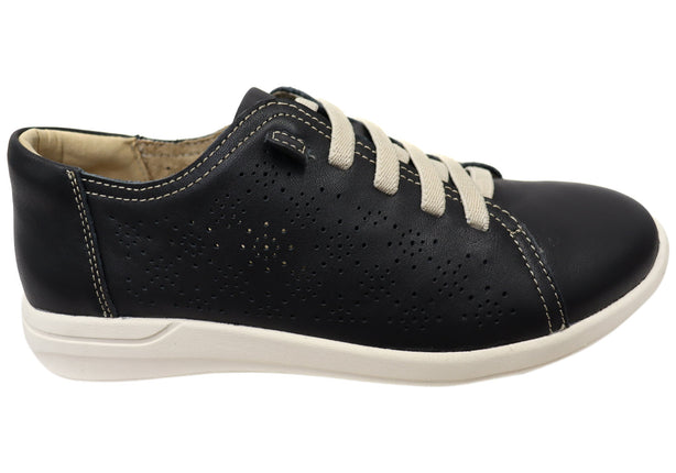 Scholl Nile Lace Up Sneaker Black Size 39