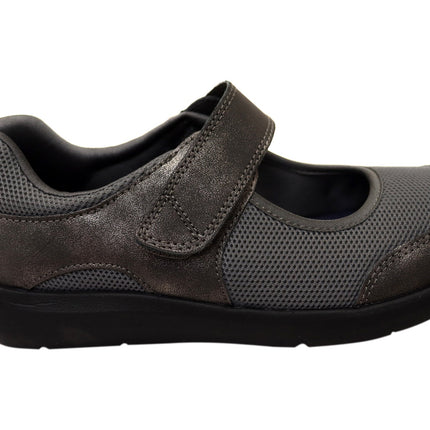 Homyped Superwalk Mj Womens Comfort Mary Jane Shoes Black 6