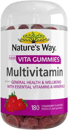Nature's Way Multivitamin 180 Adult Vita Gummies