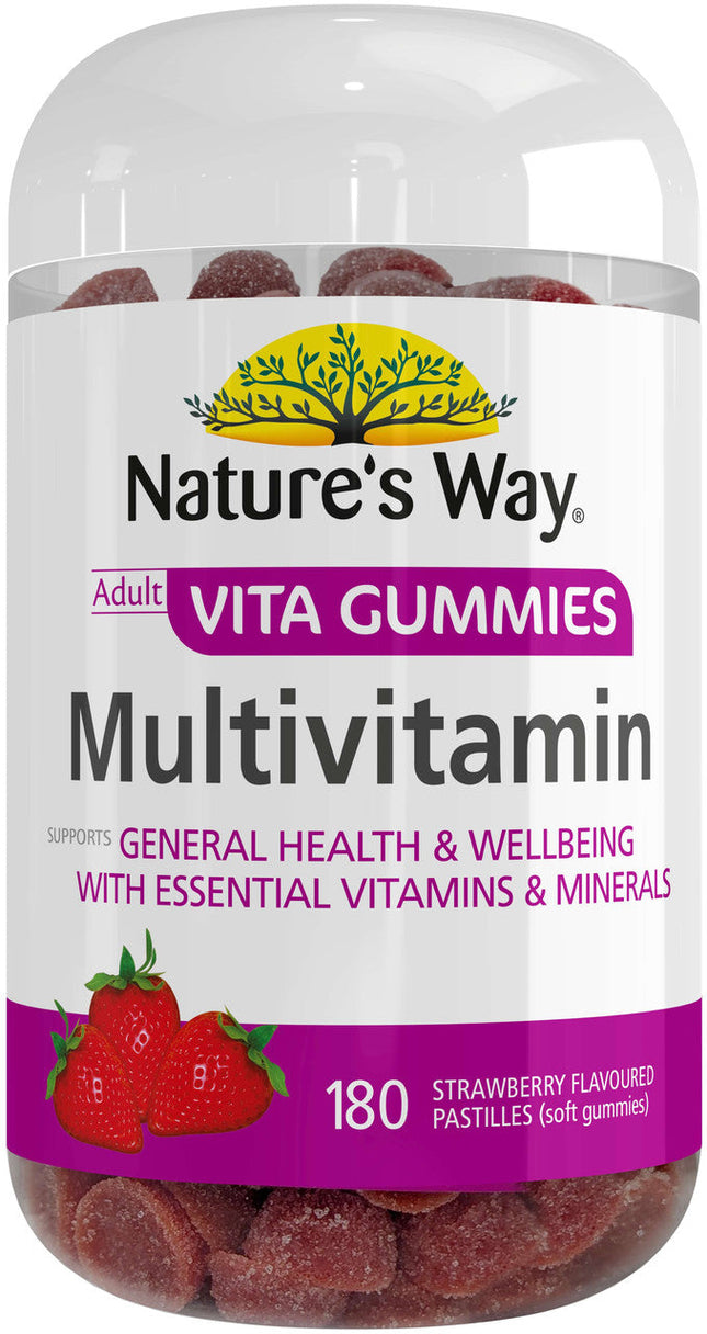 Nature's Way Multivitamin 180 Adult Vita Gummies