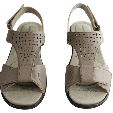 Homyped Devika Womens Comfortable Supportive Leather Wide Fit Sandals