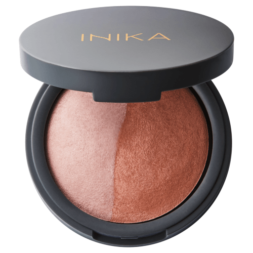 Inika Baked Blush Duo Pink Tickle - OhYouLuckyDuck.com.au