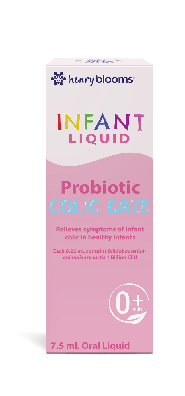 Henry Blooms Infant Liquid Probiotic Colic Eaze 7.5 ml Oral Liquid - OhYouLuckyDuck.com.au