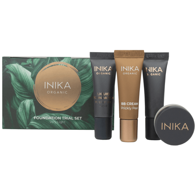 Inika Foundation Trial Set - Light - OhYouLuckyDuck.com.au