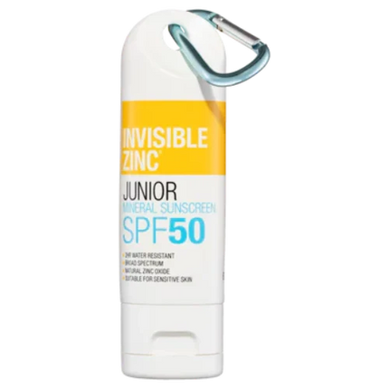 Invisible Zinc Junior Mineral Sunscreen SPF 50 - OhYouLuckyDuck.com.au