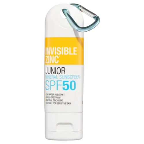 Invisible Zinc Junior Mineral Sunscreen SPF 50 - OhYouLuckyDuck.com.au