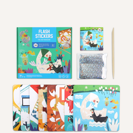 Jar Melo Flash Stickers The Ugly Duckling
