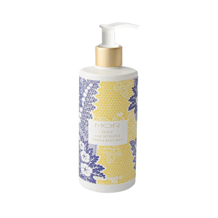 MOR Jd Mint & Mimosa Hand & Body Milk 300Ml - OhYouLuckyDuck.com.au