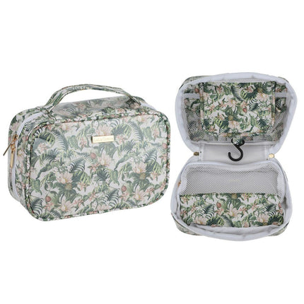 Lulu Grace Tropical Blush Toiletry Bag Hanging 14CM