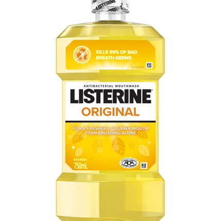 Listerine Mouthwash Original 750Ml