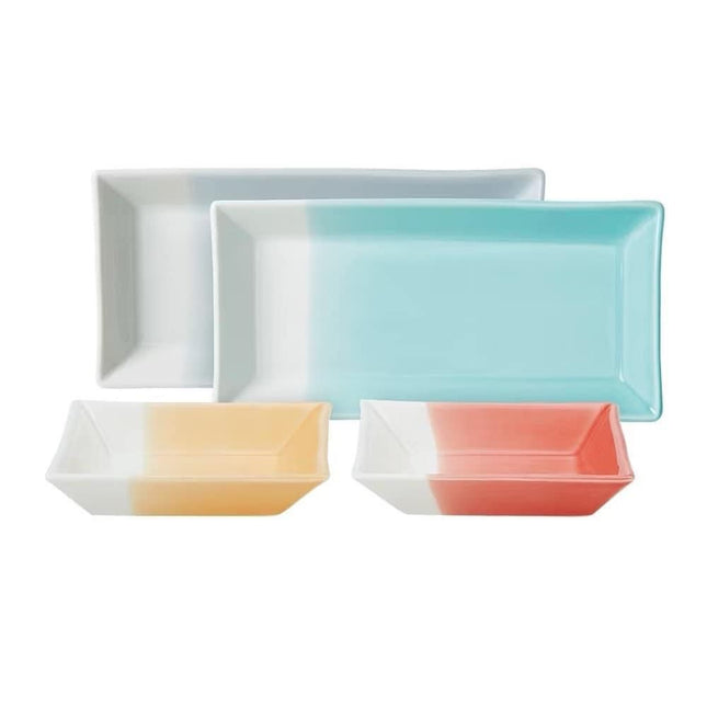 Royal Doulton Japanese Style Trays Set of 4