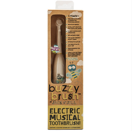 Jack N Jill Buzzy Brush Musical Electric Toothbrush - OhYouLuckyDuck.com.au