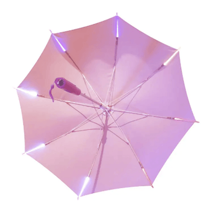 Jinx Pink LED Umbrella With Flashlight - OhYouLuckyDuck.com.au