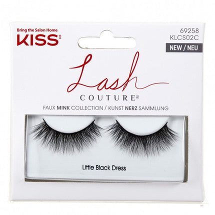 Kiss Lash Couture Faux Mink Lashes - Little Black Dress - OhYouLuckyDuck.com.au