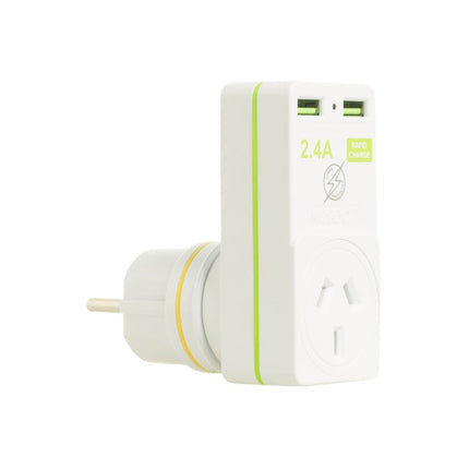Korjo USB & Power Adaptor - Europe