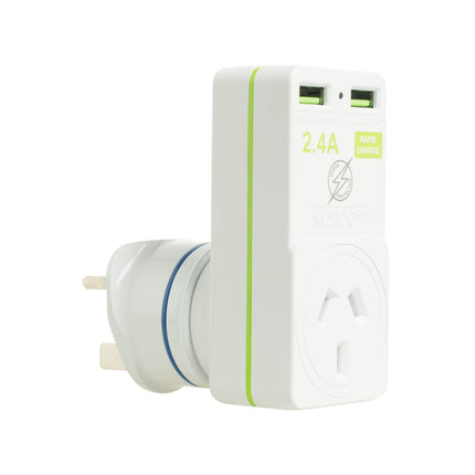 Korjo USB & Power Adaptor - UK