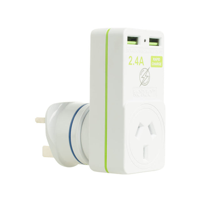 Korjo USB & Power Adaptor - UK