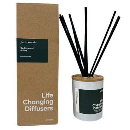 Kenshi Signature Reed Diffuser Cedarwood and Pine 200ml
