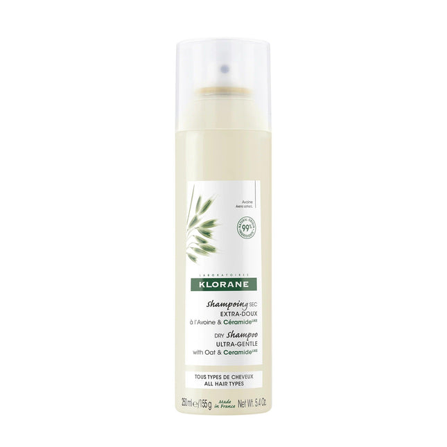 Klorane Ultra-Gentle Dry Shampoo with Oat & Ceramide 250mL - OhYouLuckyDuck.com.au