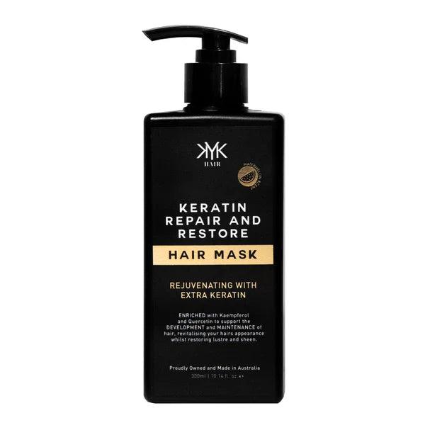 KYK Keratin Repair & Restore Hair Mask 300mL - OhYouLuckyDuck.com.au