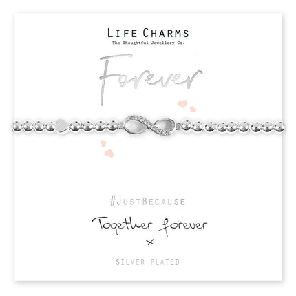 Life Charms Bracelet Together Forever