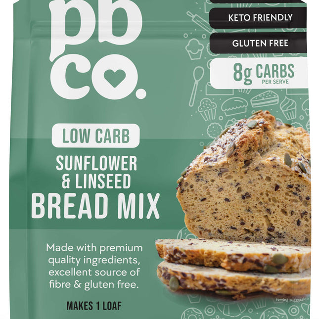PBCO Low Carb Sunflower and Linseed Bread Mix 340G
